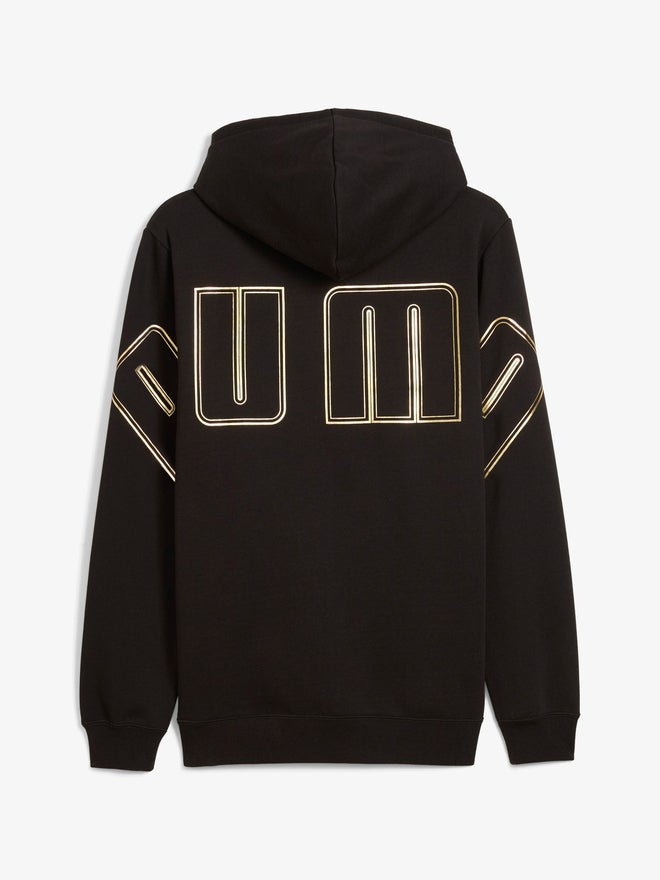 PUMA Men Maximal Metallic Print Hoodie - Image 2